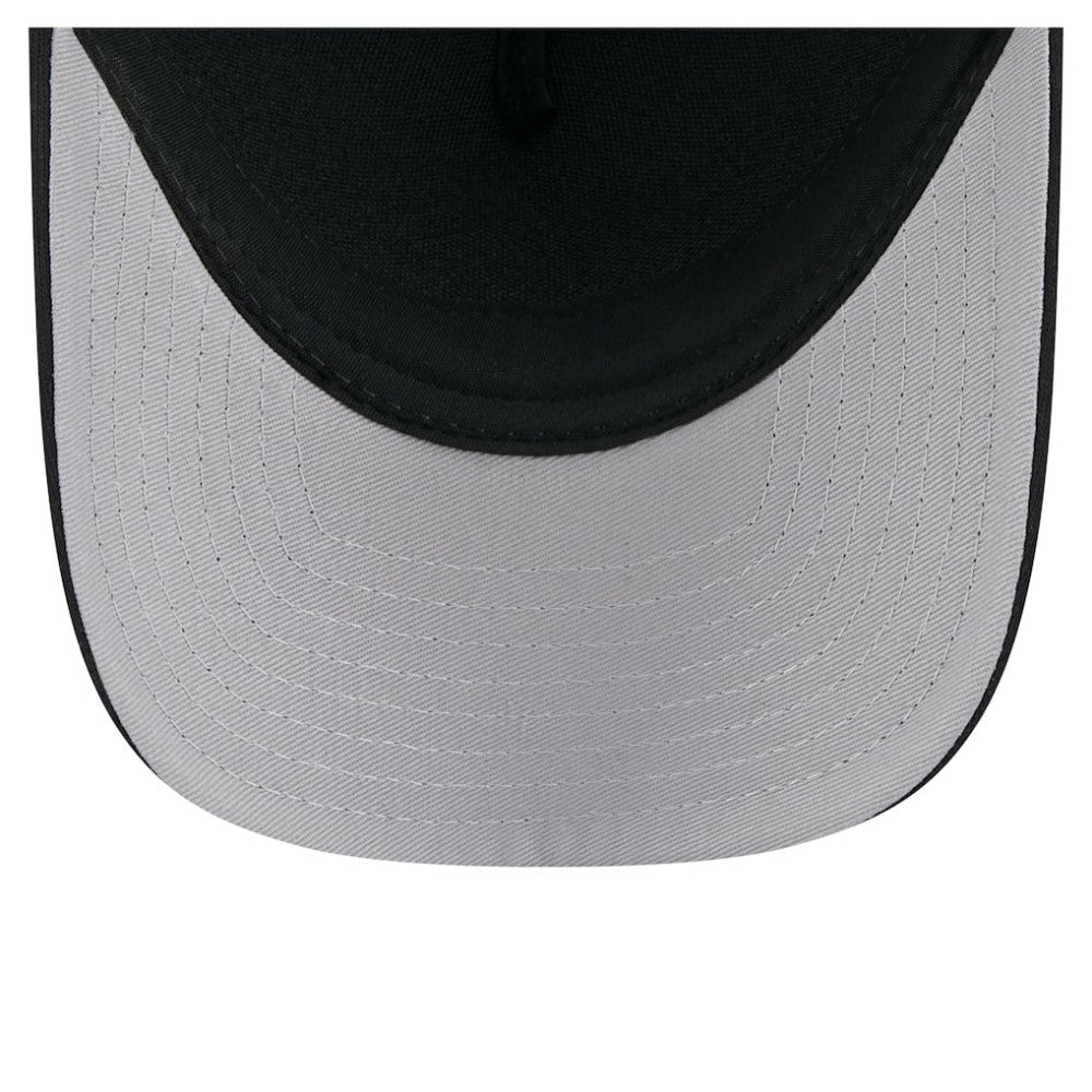 Houston Astros New Era City Initial 9FORTY A-Frame M-Crown Adjustable Trucker Hat - Black Hats