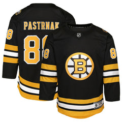 David Pastrnak Boston Bruins Youth Home Premier Player Jersey - Black | US 202597404