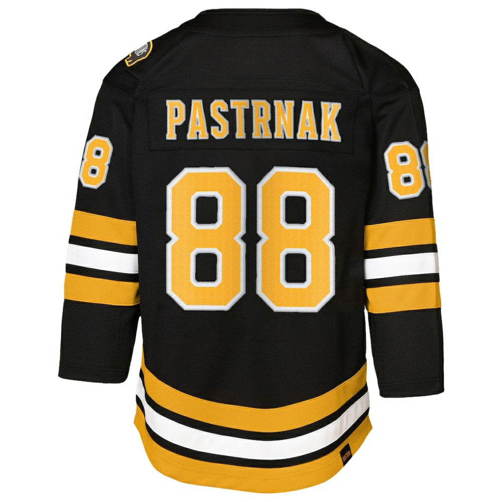 David Pastrnak Boston Bruins Youth Home Premier Player Jersey - Black | US 202597404