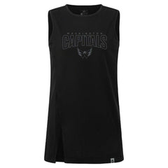 Washington Capitals Levelwear Women's Influx Darkmoon Tank Top - Black | US 202597417