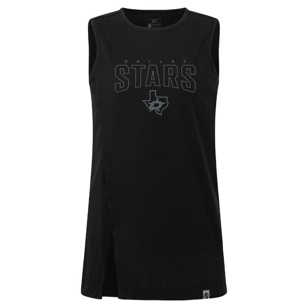 Dallas Stars Levelwear Women's Influx Darkmoon Tank Top - Black | US 202597419