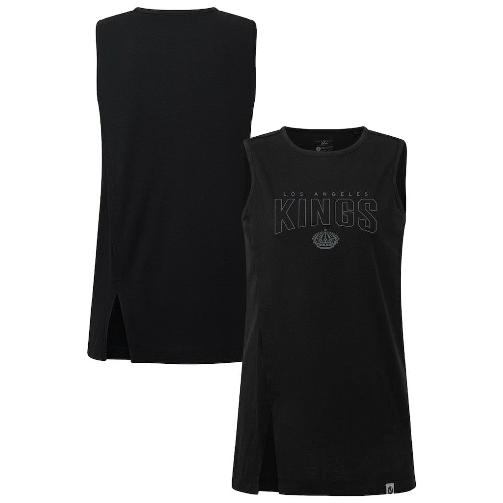Los Angeles Kings Levelwear Women's Influx Darkmoon Tank Top - Black | US 202597420