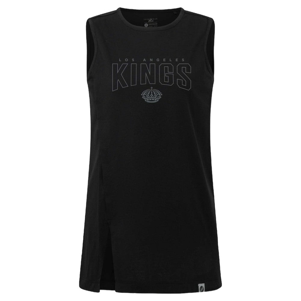 Los Angeles Kings Levelwear Women's Influx Darkmoon Tank Top - Black | US 202597420