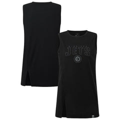 Winnipeg Jets Levelwear Women's Influx Darkmoon Tank Top - Black | US 202597424