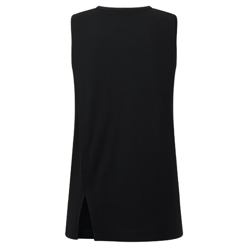 New York Rangers Levelwear Women's Influx Darkmoon Tank Top - Black | US 202597427