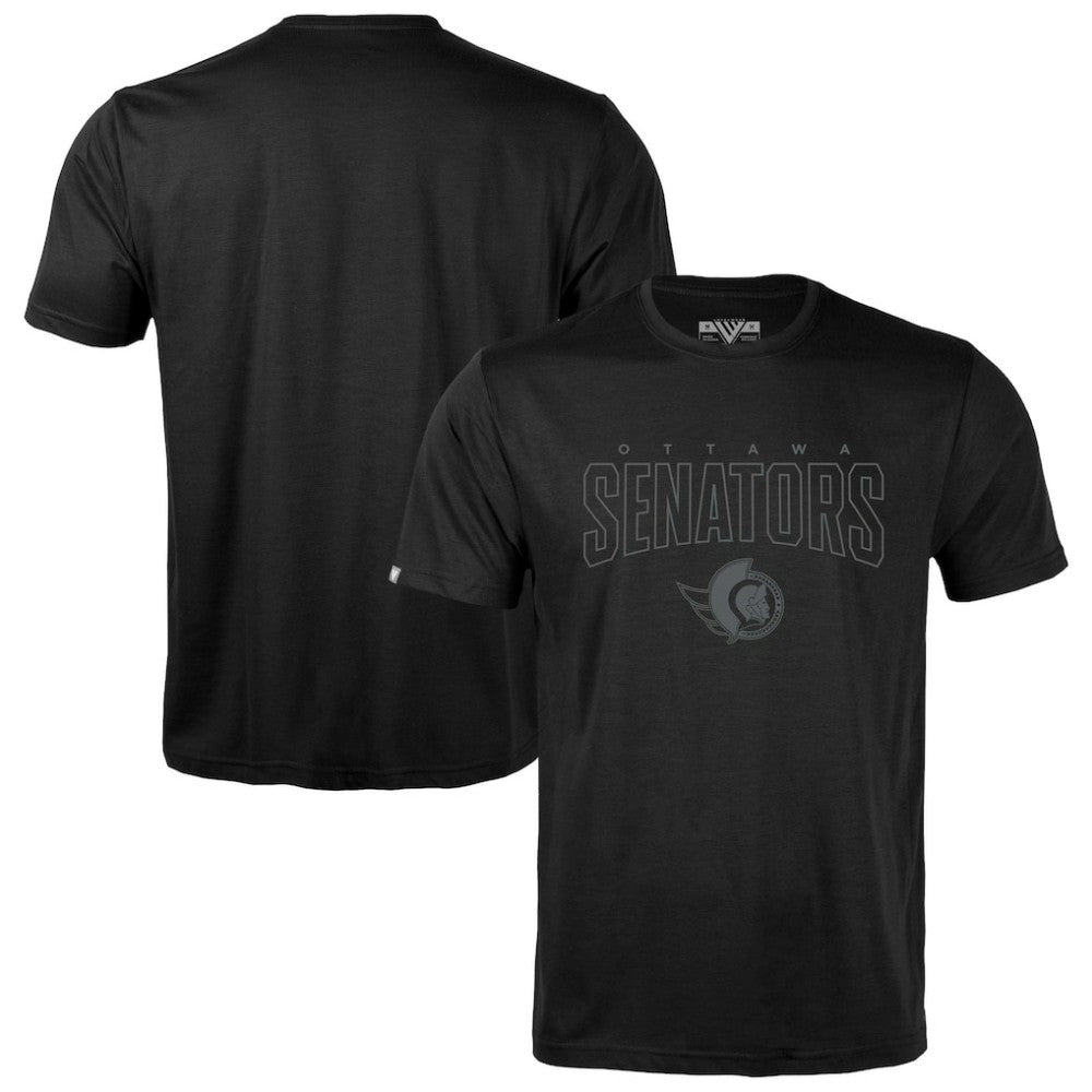 Ottawa Senators Levelwear Richmond Darkmoon T-Shirt - Black | US 202597469