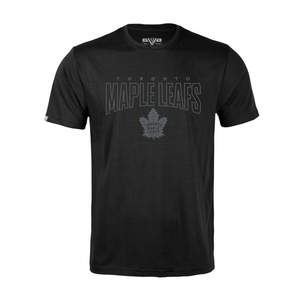 Toronto Maple Leafs Levelwear Richmond Darkmoon T-Shirt - Black | US 202597471