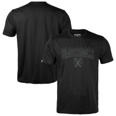 Chicago Blackhawks Levelwear Richmond Darkmoon T-Shirt - Black | US 202597484