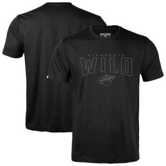 Minnesota Wild Levelwear Richmond Darkmoon T-Shirt - Black | US 202597489