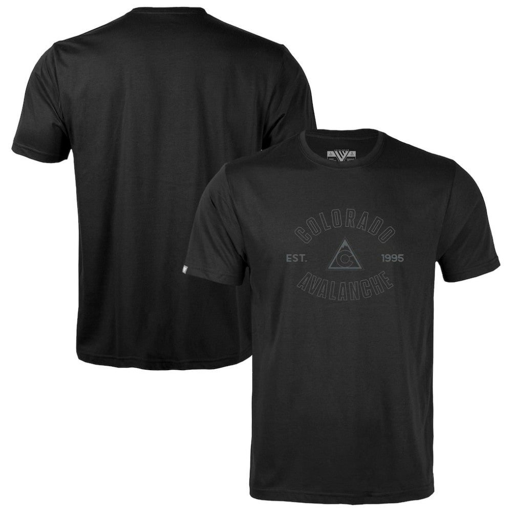 Colorado Avalanche Levelwear Youth Little Richmond Abyssal T-Shirt - Black | US 202597577