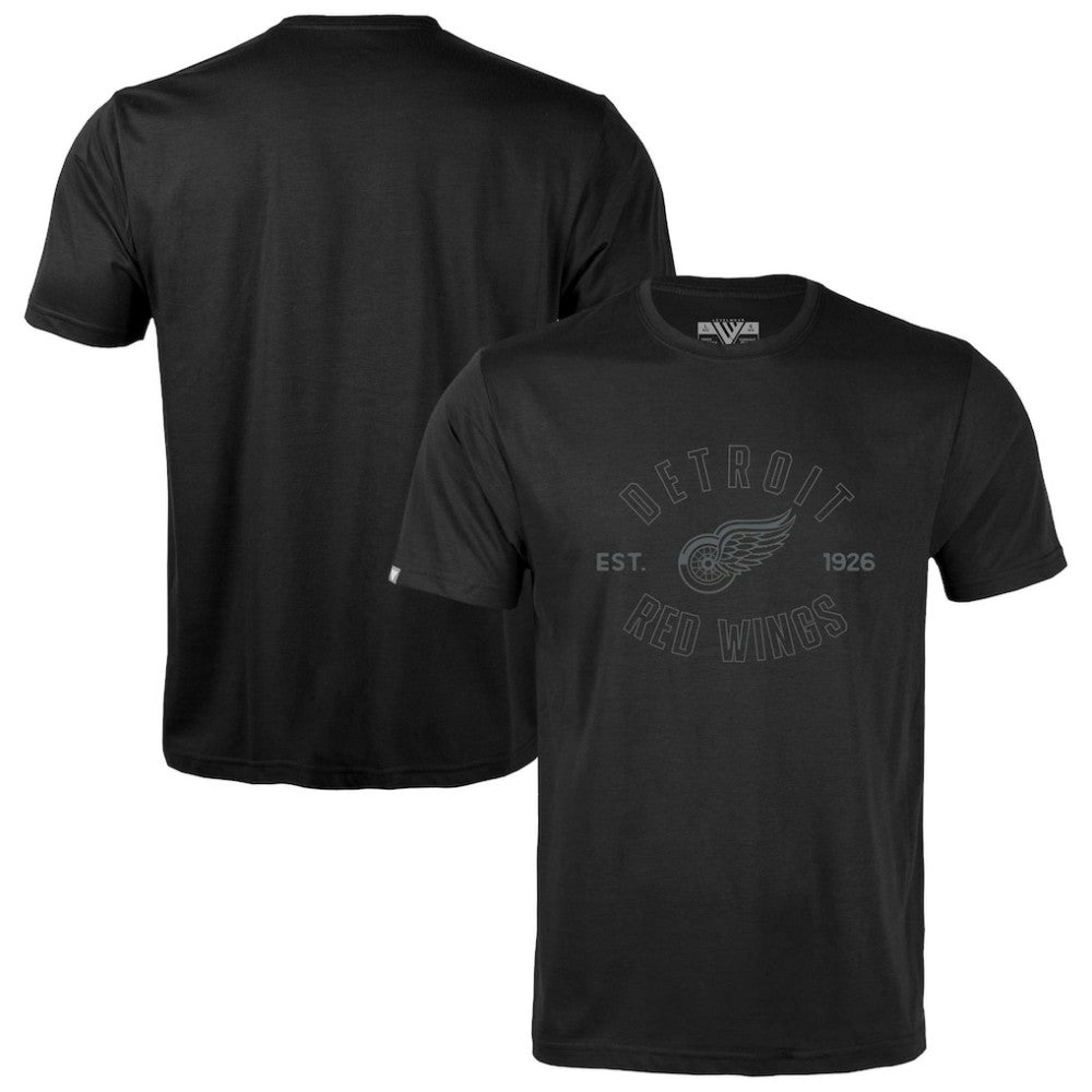 Detroit Red Wings Levelwear Youth Little Richmond Abyssal T-Shirt - Black | US 202597583
