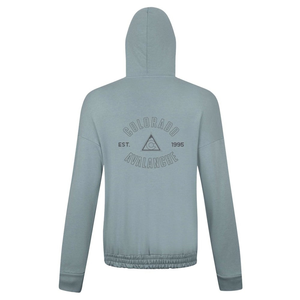 Colorado Avalanche Levelwear Women's Waterfall Nightfall Pullover Hoodie - Gray | US 202597626