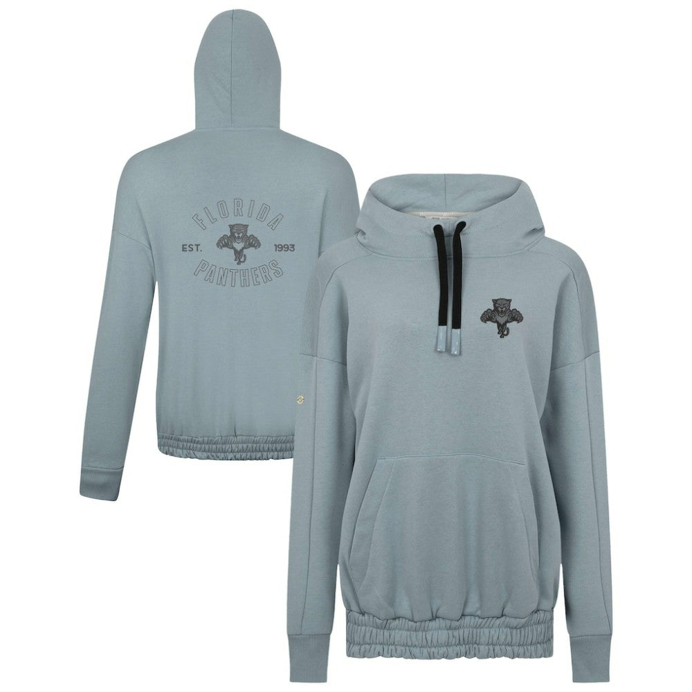 Florida Panthers Levelwear Women's Waterfall Nightfall Pullover Hoodie - Gray | US 202597634