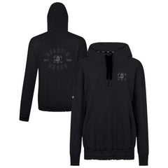Anaheim Ducks Levelwear Women's Waterfall Nightfall Pullover Hoodie - Black | US 202597637