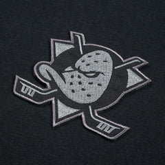 Anaheim Ducks Levelwear Women's Waterfall Nightfall Pullover Hoodie - Black | US 202597637