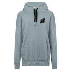 New Jersey Devils Levelwear Women's Waterfall Nightfall Pullover Hoodie - Gray | US 202597639
