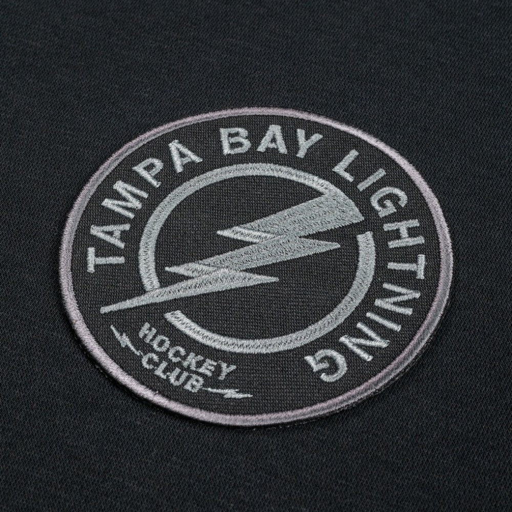 Tampa Bay Lightning Levelwear Women's Waterfall Nightfall Pullover Hoodie - Black | US 202597640