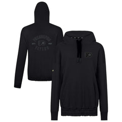 Philadelphia Flyers Levelwear Women's Waterfall Nightfall Pullover Hoodie - Black | US 202597645