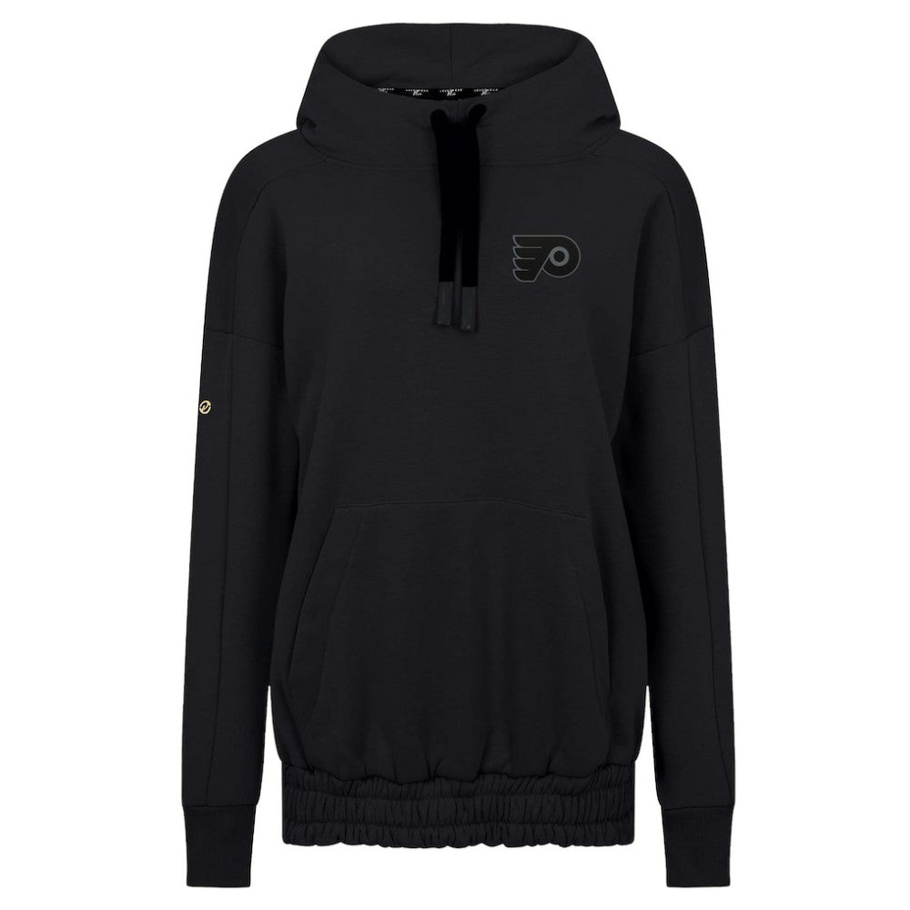 Philadelphia Flyers Levelwear Women's Waterfall Nightfall Pullover Hoodie - Black | US 202597645