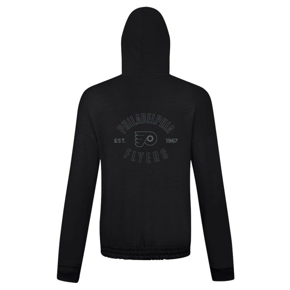 Philadelphia Flyers Levelwear Women's Waterfall Nightfall Pullover Hoodie - Black | US 202597645