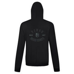Vegas Golden Knights Levelwear Women's Waterfall Nightfall Pullover Hoodie - Black | US 202597655