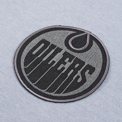 Edmonton Oilers Levelwear Women's Waterfall Nightfall Pullover Hoodie - Gray | US 202597668
