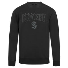 Seattle Kraken Levelwear Zane Darkmoon Pullover Sweatshirt - Black | US 202597685