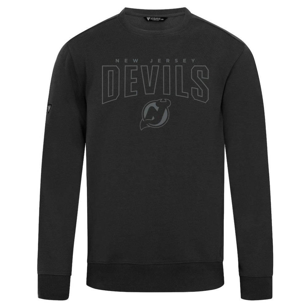 New Jersey Devils Levelwear Zane Darkmoon Pullover Sweatshirt - Black | US 202597686