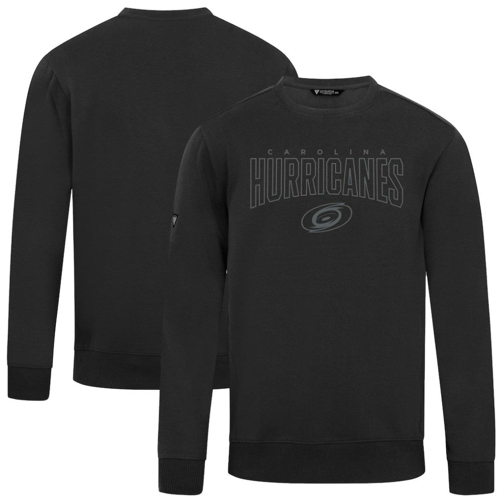 Carolina Hurricanes Levelwear Zane Darkmoon Pullover Sweatshirt - Black | US 202597687