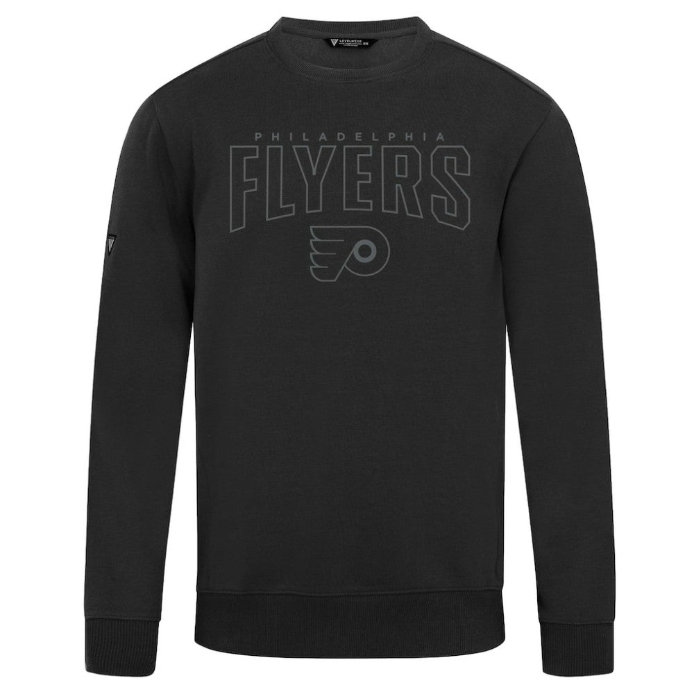 Philadelphia Flyers Levelwear Zane Darkmoon Pullover Sweatshirt - Black | US 202597688