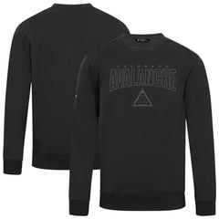 Colorado Avalanche Levelwear Zane Darkmoon Pullover Sweatshirt - Black | US 202597693