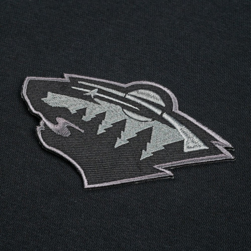 Minnesota Wild Levelwear Legacy Nightfall Pullover Sweatshirt - Black/Gray | US 202597849