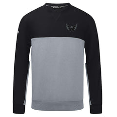 Washington Capitals Levelwear Legacy Nightfall Pullover Sweatshirt - Black/Gray | US 202597859