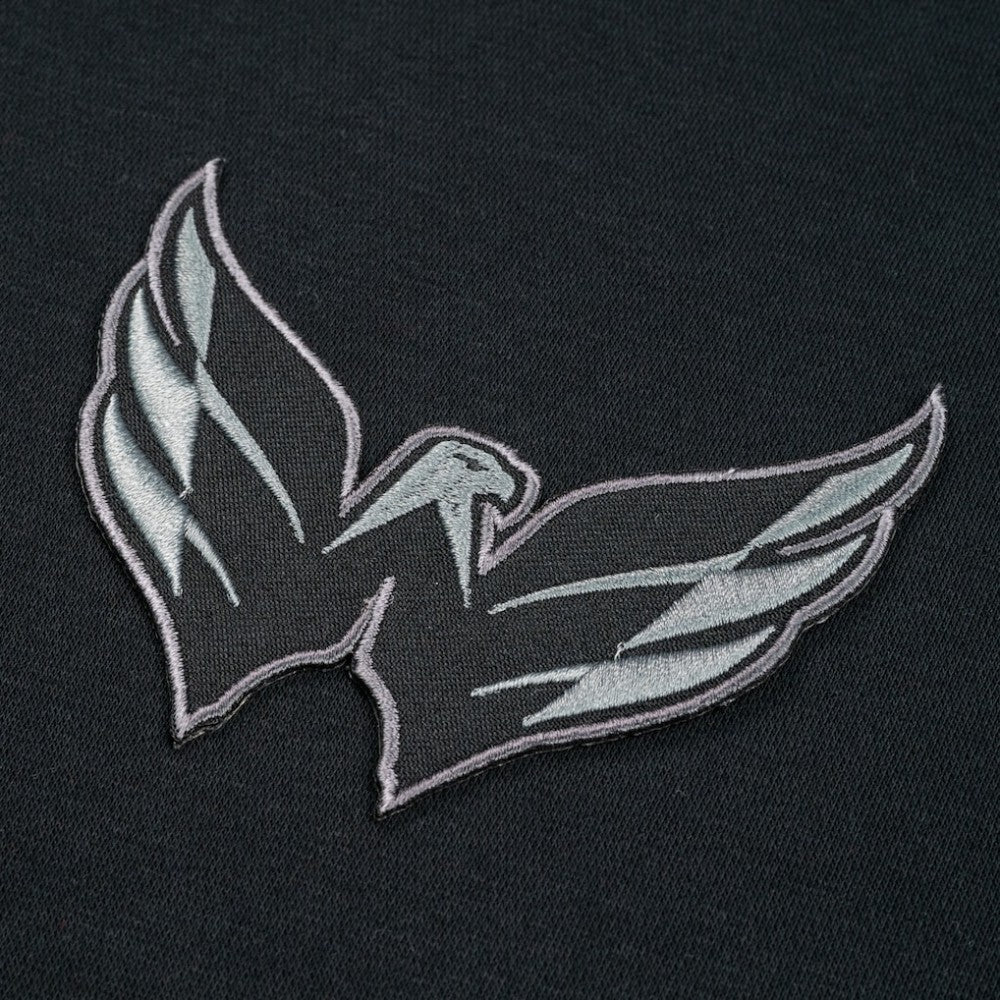 Washington Capitals Levelwear Legacy Nightfall Pullover Sweatshirt - Black/Gray | US 202597859