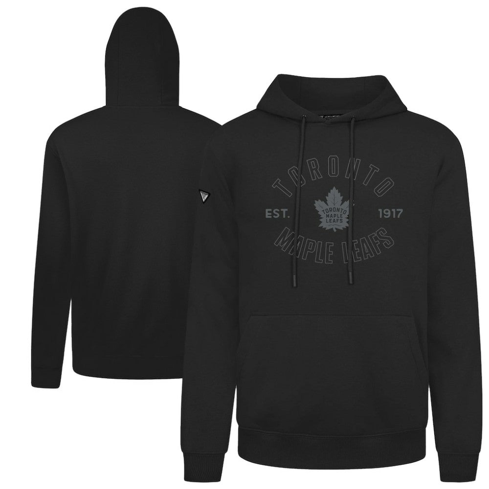 Toronto Maple Leafs Levelwear Podium Abyssal Pullover Hoodie - Black | US 202597902