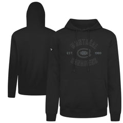 Montreal Canadiens Levelwear Podium Abyssal Pullover Hoodie - Black | US 202597905
