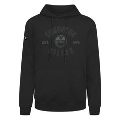 Edmonton Oilers Levelwear Podium Abyssal Pullover Hoodie - Black | US 202597906