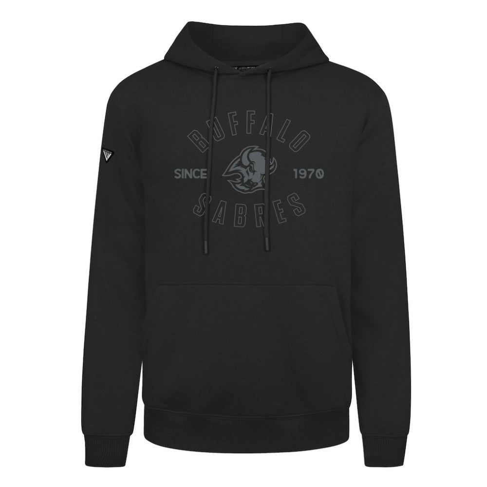 Buffalo Sabres Levelwear Podium Abyssal Pullover Hoodie - Black | US 202597910