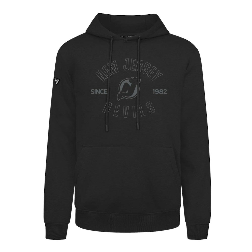 New Jersey Devils Levelwear Podium Abyssal Pullover Hoodie - Black | US 202597914
