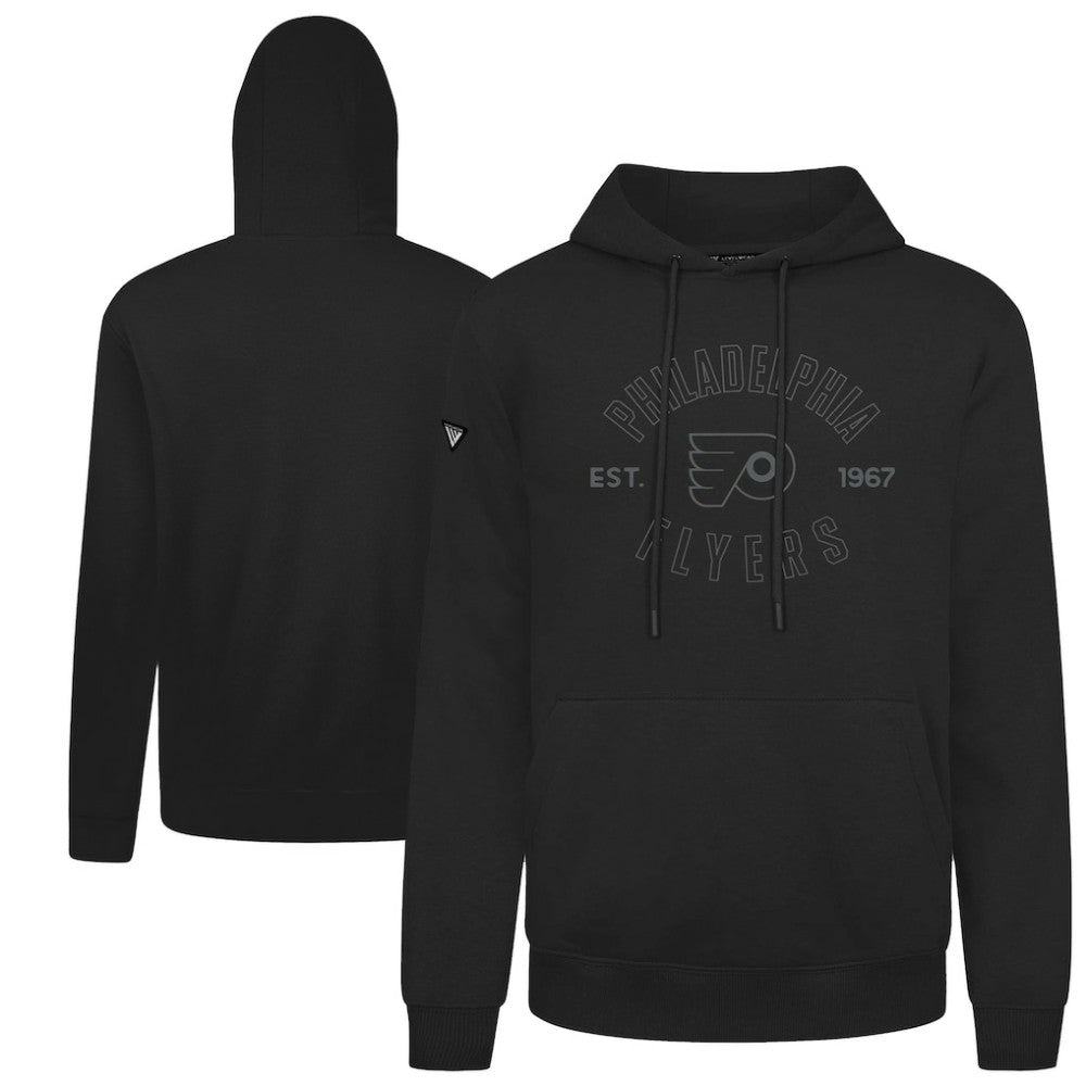 Philadelphia Flyers Levelwear Podium Abyssal Pullover Hoodie - Black | US 202597915