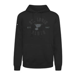 St. Louis Blues Levelwear Podium Abyssal Pullover Hoodie - Black | US 202597919