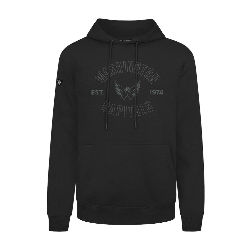 Washington Capitals Levelwear Podium Abyssal Pullover Hoodie - Black | US 202597925