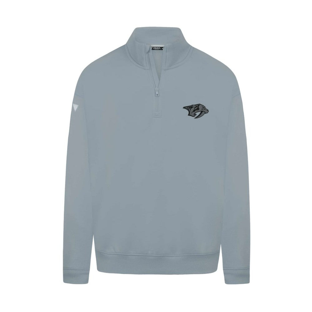 Nashville Predators Levelwear Murray Nightfall Quarter-Zip Jacket - Gray | US 202597947
