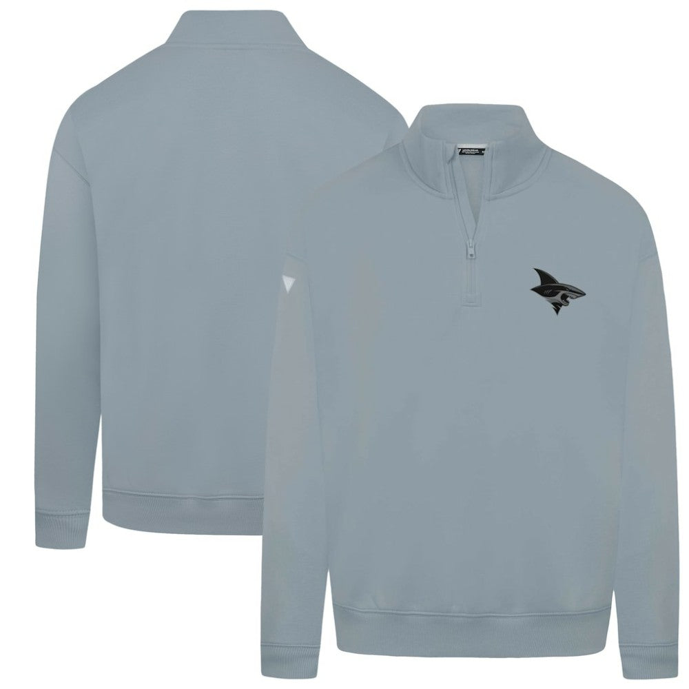 San Jose Sharks Levelwear Murray Nightfall Quarter-Zip Jacket - Gray | US 202597968