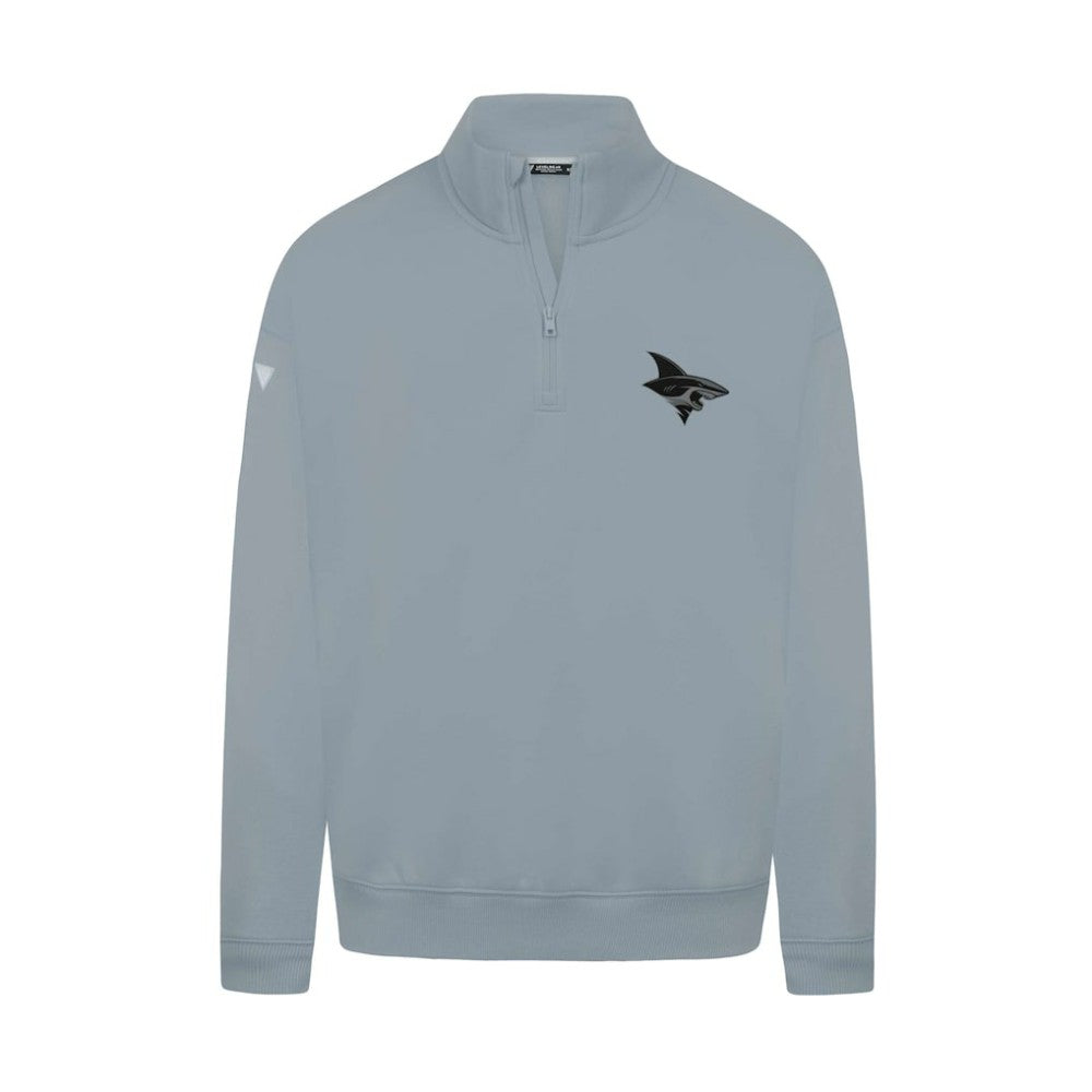 San Jose Sharks Levelwear Murray Nightfall Quarter-Zip Jacket - Gray | US 202597968