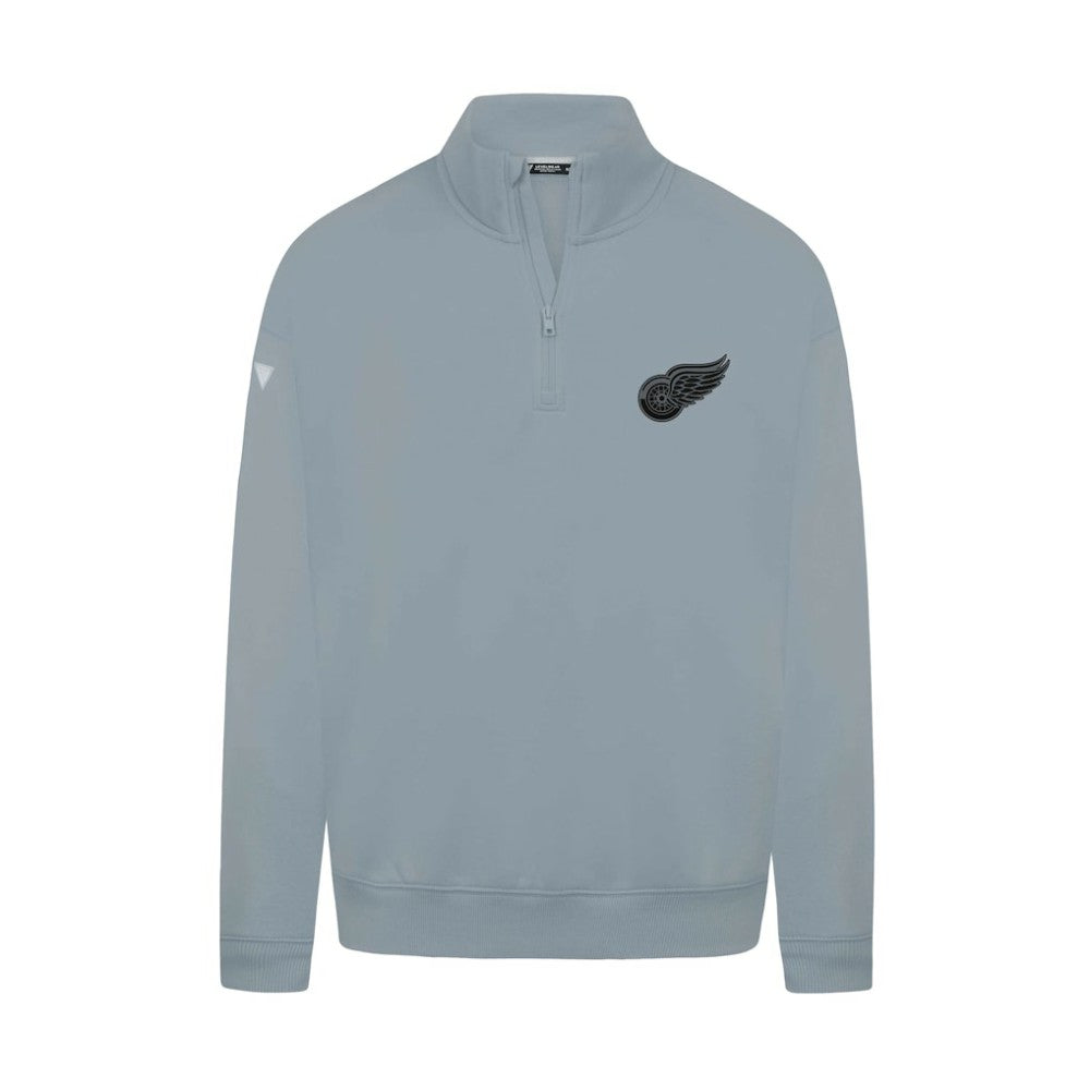 Detroit Red Wings Levelwear Murray Nightfall Quarter-Zip Jacket - Gray | US 202597982