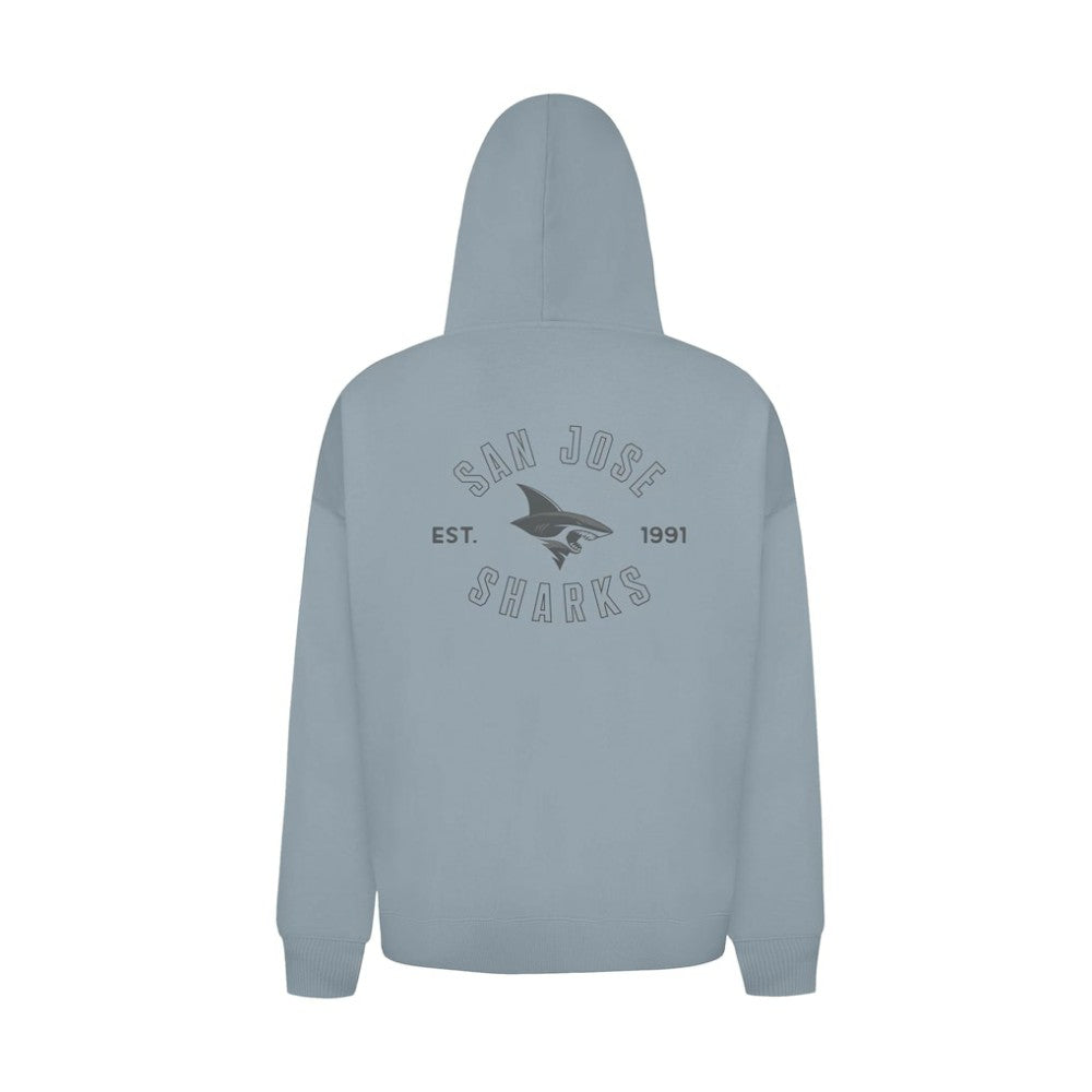 San Jose Sharks Levelwear Uphill Abyssal Full-Zip Hoodie - Gray | US 202598037