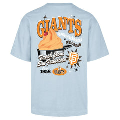 San Francisco Giants '47 Ice Cream Parlor Foundation T-Shirt - Light Blue T-shirts