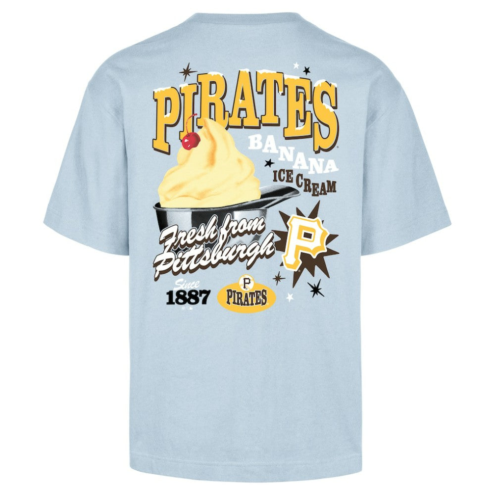 Pittsburgh Pirates '47 Ice Cream Parlor Foundation T-Shirt - Light Blue T-shirts