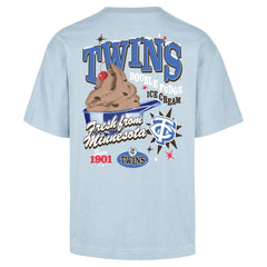 Minnesota Twins '47 Ice Cream Parlor Foundation T-Shirt - Light Blue T-shirts